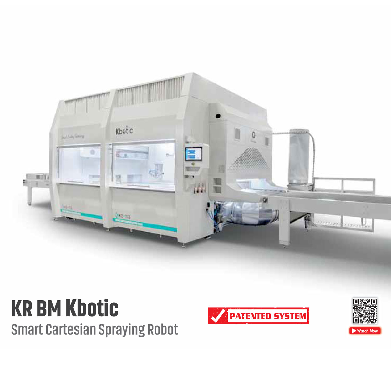 KR BM Kbotic | Smart Cartesian Spraying Robot